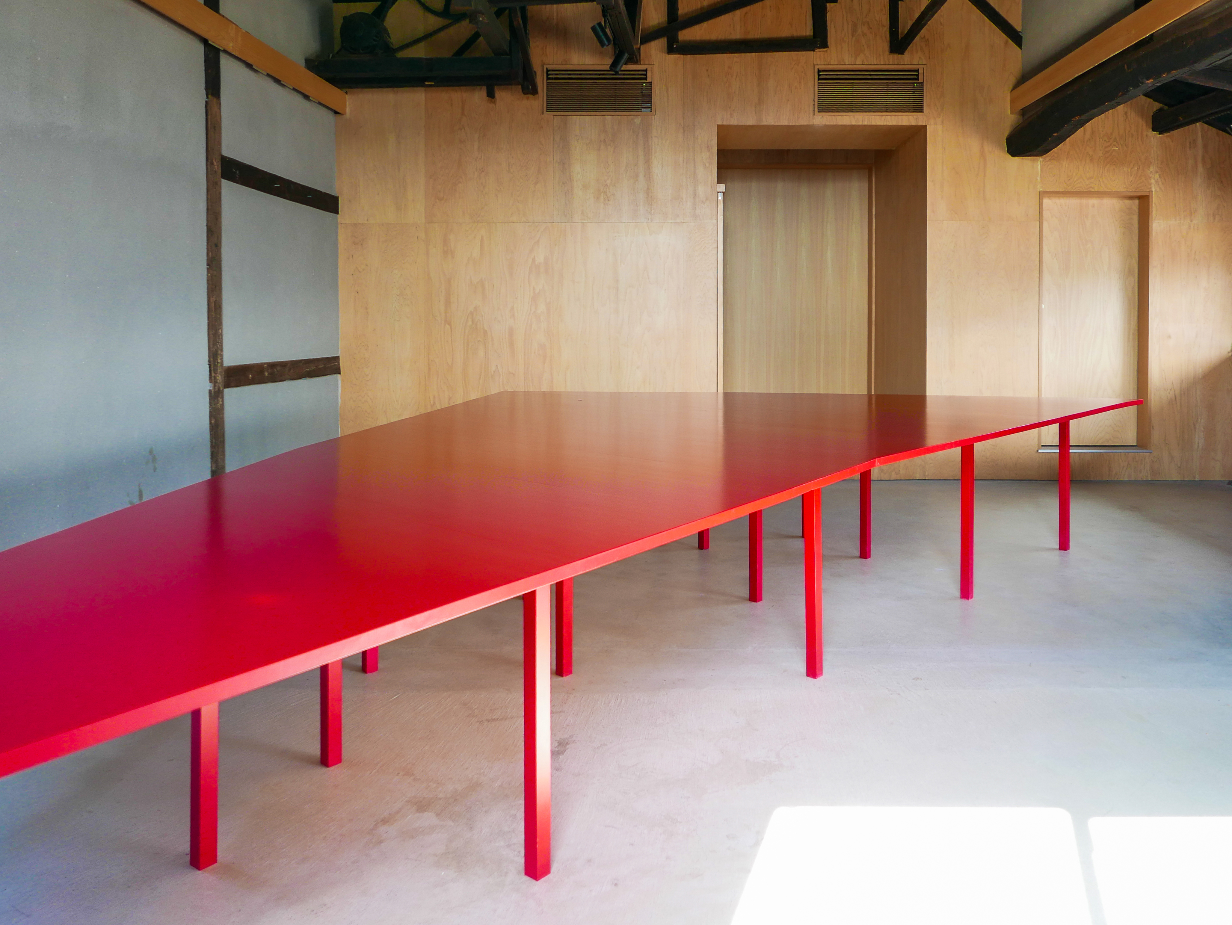 BIG RED TABLE